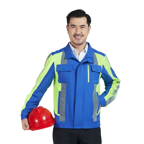 高亮反光秋季長(cháng)袖工作服