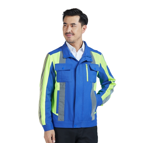 高亮反光秋季長(cháng)袖工作服