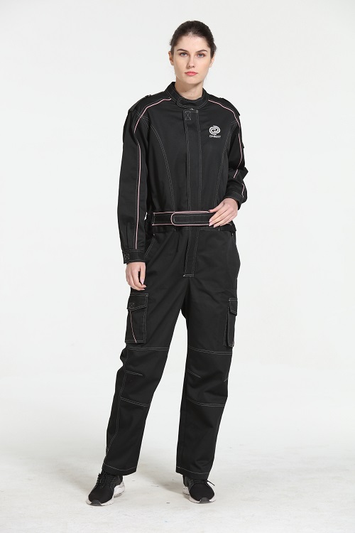 工服美為當然愛(ài)車(chē)定做的連體服款式