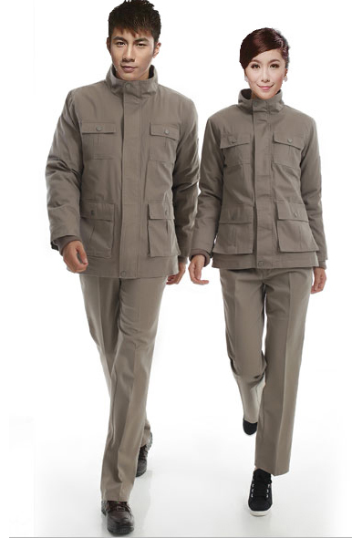 冬季純棉高領(lǐng)工作服_冬季工作服定制廠(chǎng)家-工服美
